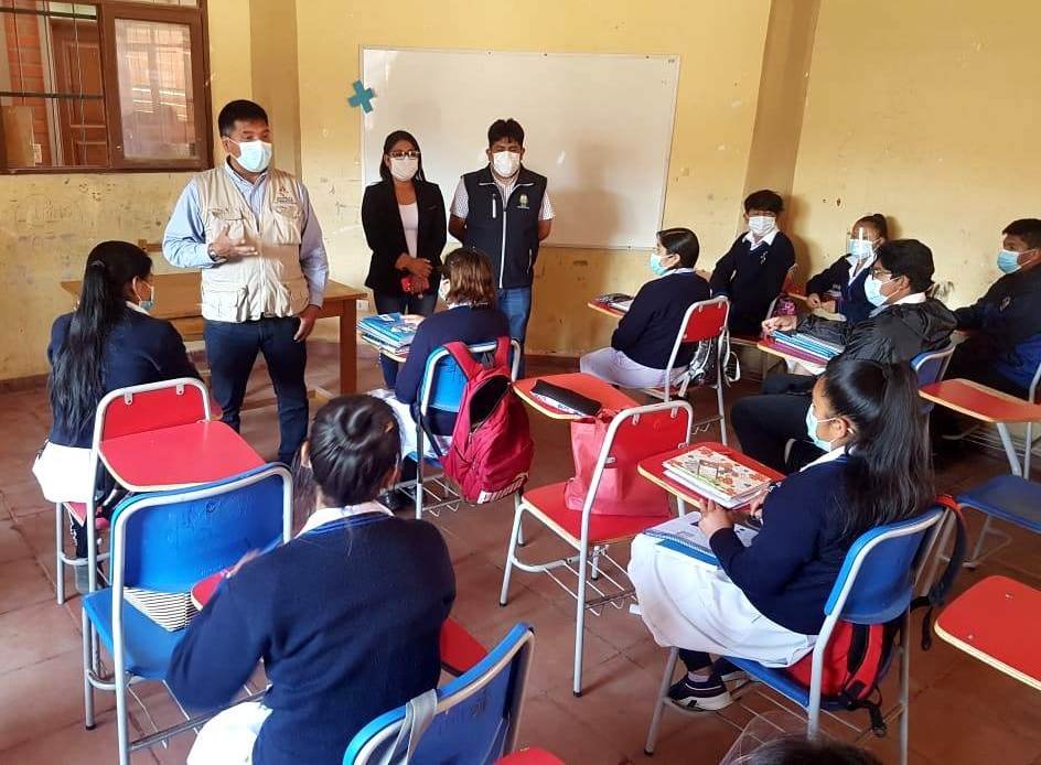 gestión educativa 2021 en Bolivia
