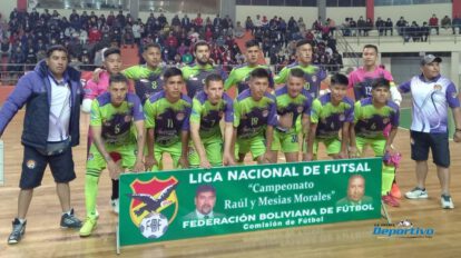Agua Santa Constructora comienza con buen pie en la Liga Nacional de Futsal
