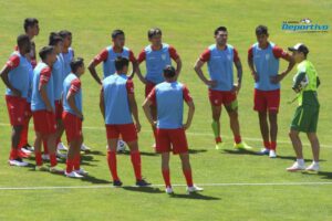 Selección Nacional Bolivia bajo el mando de Pablo Escobar en La Paz