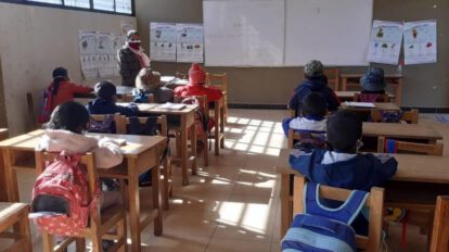Clases semipresenciales en Oruro