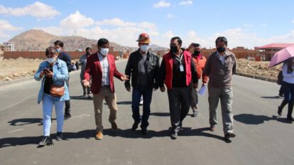 Folklódromo Oruro con avance del 95%
