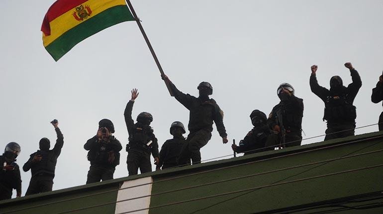 Motín policial en 2019 y baja de Jorge Salazar
