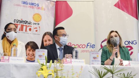 Caminando por la Vida campaña solidaria para niños con cáncer