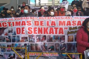 Víctimas de Senkata y su situación ante la declaración de Luis Fernando Camacho