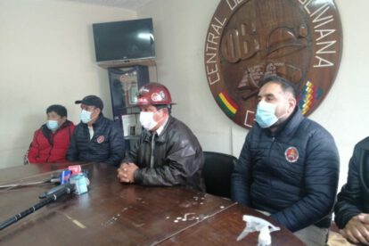 COB en emergencia y convocatoria a concentración masiva