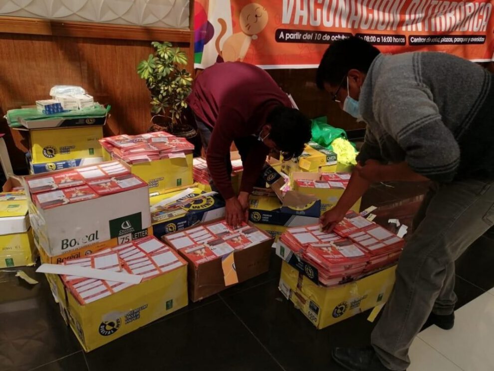 Campaña de Vacunación Antirrábica en Oruro