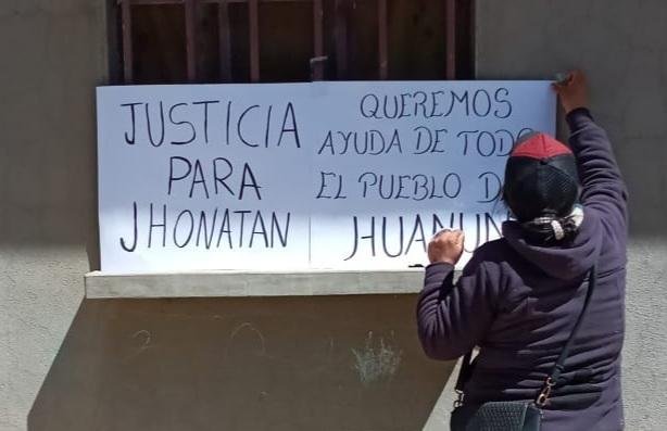 Búsqueda de Jhonatan Pirapi desaparecido