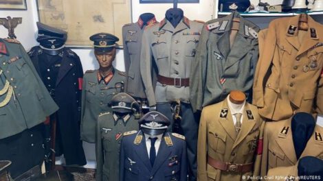 Material nazi encontrado en Brasil