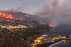 Terremoto en La Palma durante la erupción del volcán de Cumbre Vieja