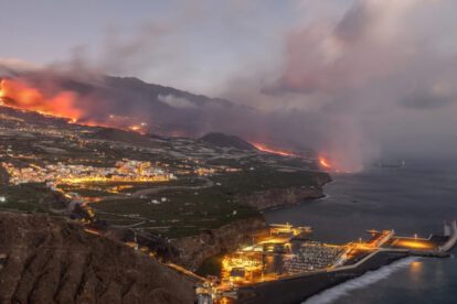 Terremoto en La Palma durante la erupción del volcán de Cumbre Vieja