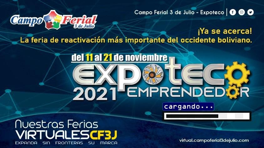 Expoteco Emprendedor 2021 en el Campo Ferial