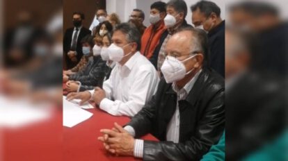 Colegio Médico paro cívico en Cochabamba