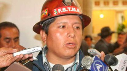 COB movilización Santa Cruz en defensa del Gobierno