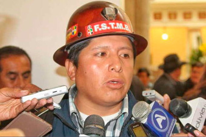 COB movilización Santa Cruz en defensa del Gobierno