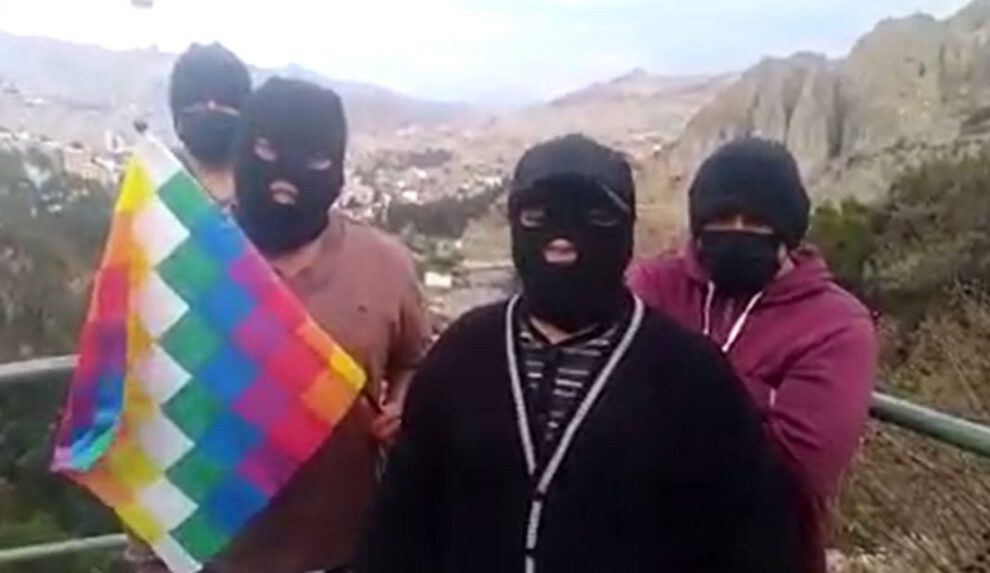 Amenazas a Camacho en video de encapuchados