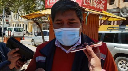 El vicepresidente del Comité Cívico, Germán Delgado, habla sobre el paro en pandemia