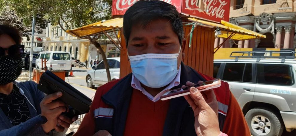 El vicepresidente del Comité Cívico, Germán Delgado, habla sobre el paro en pandemia