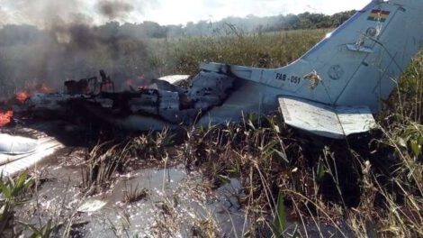 Accidente de avioneta en Riberalta