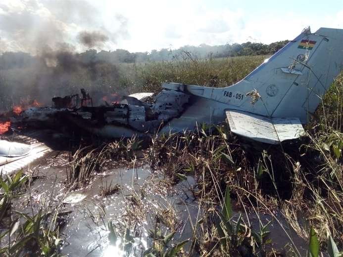 Accidente de avioneta en Riberalta