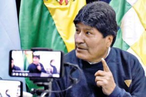 El expresidente Evo Morales habla sobre el paro cívico