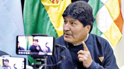 El expresidente Evo Morales habla sobre el paro cívico