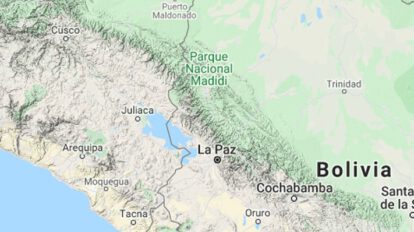 Sismo en La Paz y Cobija