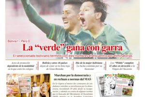 Edición impresa La Patria del 11 de octubre de 2021