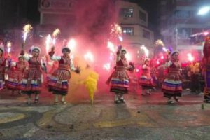 Conjunto Autóctono Wititis en devoción a la Virgen del Socavón