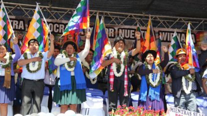 Movilización de las Seis Federaciones en Cochabamba