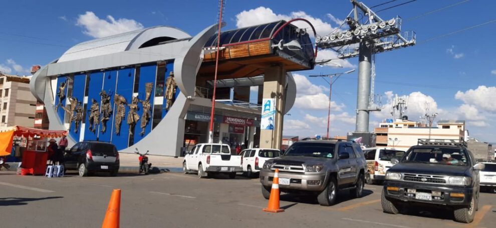 Convenio del teleférico de Oruro solicitado por la Gobernación