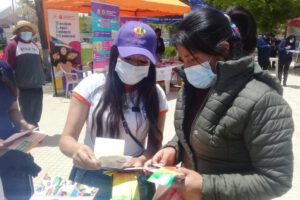 Día de la Mujer Boliviana en la Plaza Sebastián Pagador