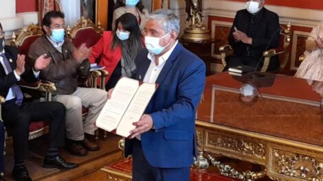 Ley de la canasta estudiantil promulgada por el Alcalde Iván Arias