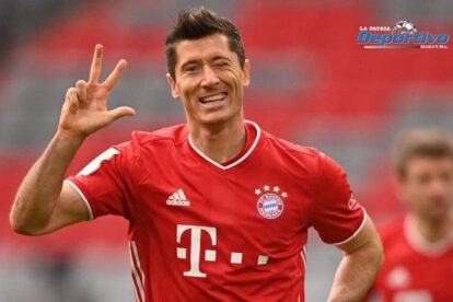 Robert Lewandowski es el goleador del Bayern de Múnich