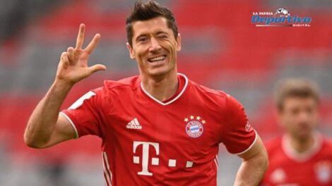 Robert Lewandowski es el goleador del Bayern de Múnich