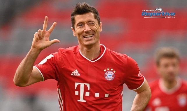 Robert Lewandowski es el goleador del Bayern de Múnich