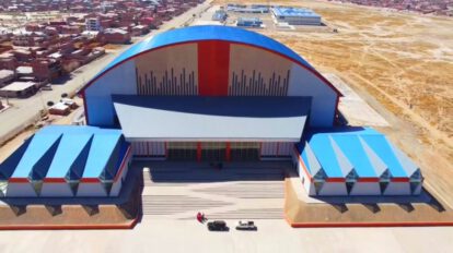 Teatro Nacional Oruro inauguración