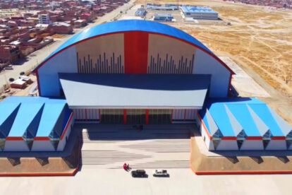 Teatro Nacional Oruro inauguración