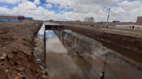 Embovedado del Canal Tagarete y tratamiento de aguas ácidas