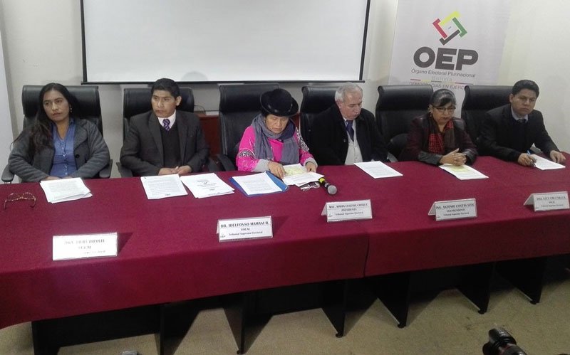 Caso fraude electoral y liberación de culpa a los exvocales del TSE