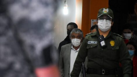 Iván Arias en la Fiscalía