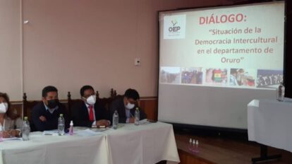 Democracia comunitaria en Oruro