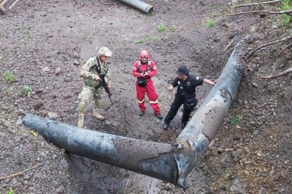 Gasoducto Carrasco Cochabamba dañado por lluvias