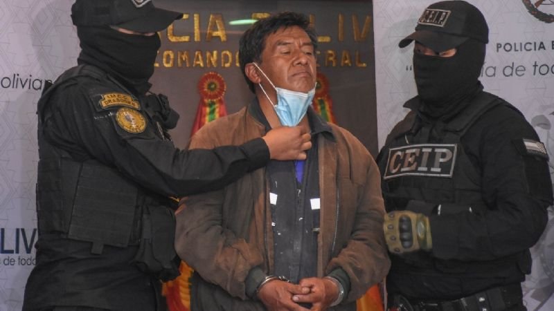 Detención domiciliaria explosivo La Paz