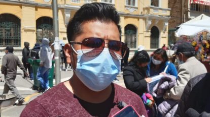 Canasta escolar solicitada por padres de familia en Oruro