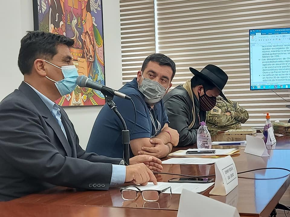 Respeto a la propiedad privada en Oruro y La Paz
