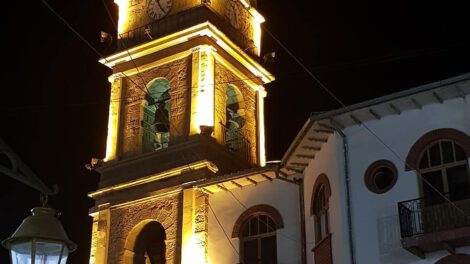 Restauración de la Torre de la Catedral en Oruro