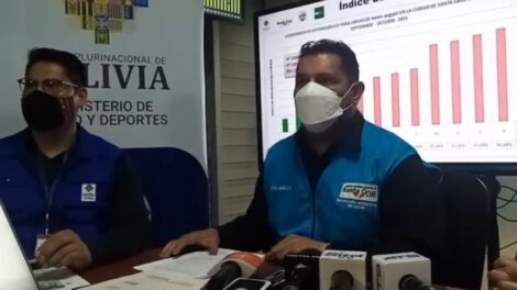 Alerta roja dengue Santa Cruz