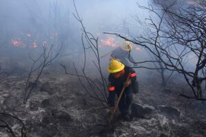 Incendios en Cochabamba