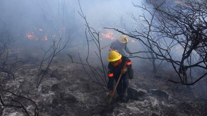 Incendios en Cochabamba