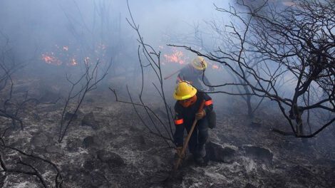 Incendios en Cochabamba